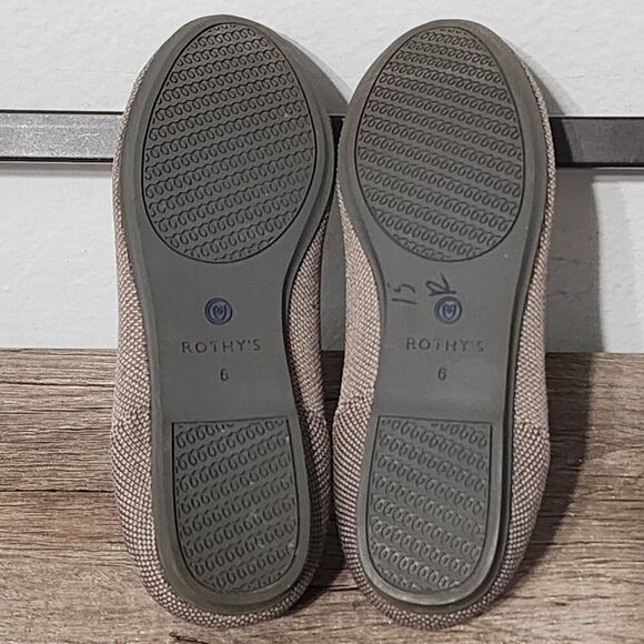 Rothy's The Loafer Women's Flats Shoes Size 6 Brown - Picture 6 of 8